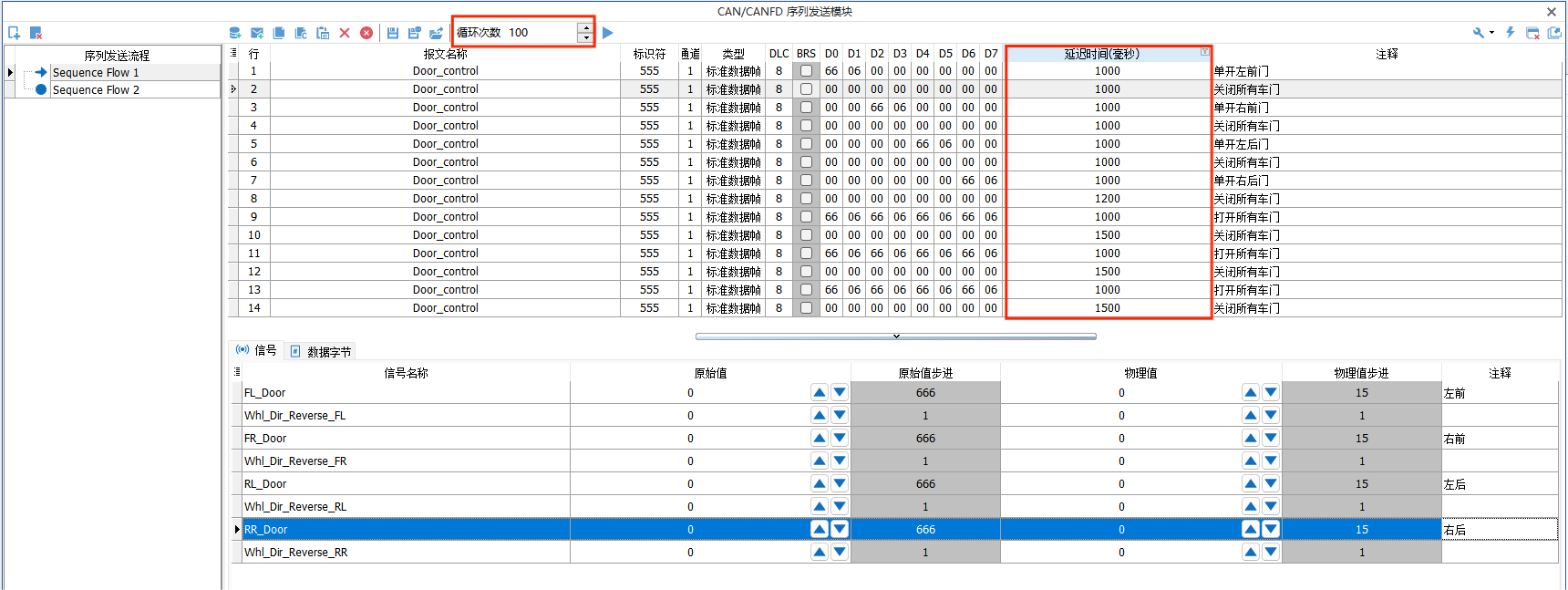 TSMaster 序列发送模块在汽车开发测试中的应用