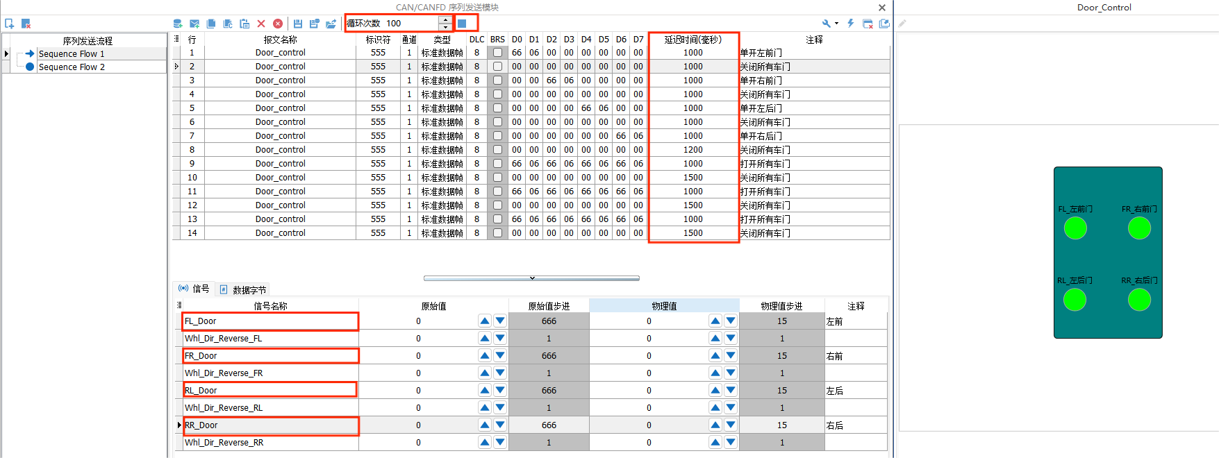 TSMaster 序列发送模块在汽车开发测试中的应用