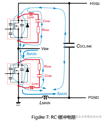 SiC MOSFET缓冲电路的设计方法