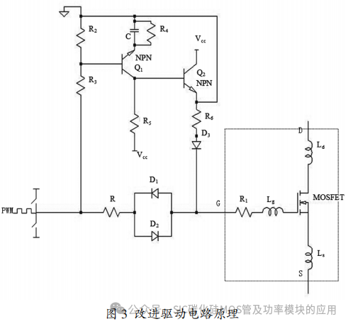 天津工业大学:抑制 SiC MOSFET 瞬态电压尖峰的改进驱动电路设计