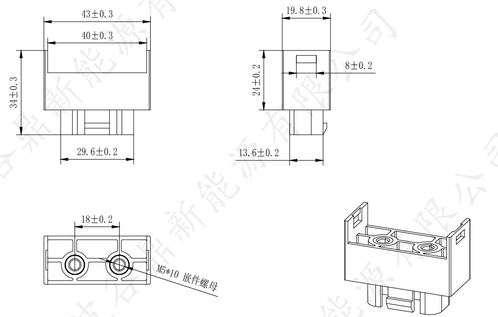 动力电池模组系统安全设计(十六)输出级底座和防护盖