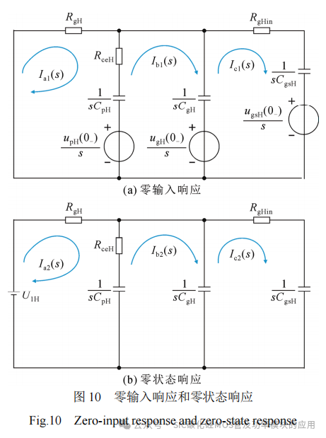 抑制SiC MOSFET桥臂串扰与栅源电压振荡的推挽式电容辅助电路分析及参数设计方法
