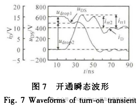 SiC MOSFET开通电流尖峰的分析及抑制