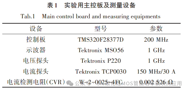 大电流下SiC MOSFET功率模块的驱动器研究