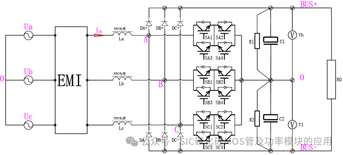 新能源充电桩充电模块常见的拓扑结构和原理图,SiC MOSFET器件在充电模块中的应用及优势
