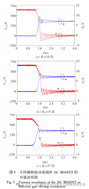 SiC MOSFET 驱动电路设计及特性分析
