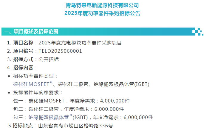 碳化硅(SiC)器件与IGBT器件在充电模块领域的应用分析