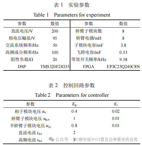 基于Si IGBT和SiC MOSFET的飞跨电容 MMC拓扑及其调制策略