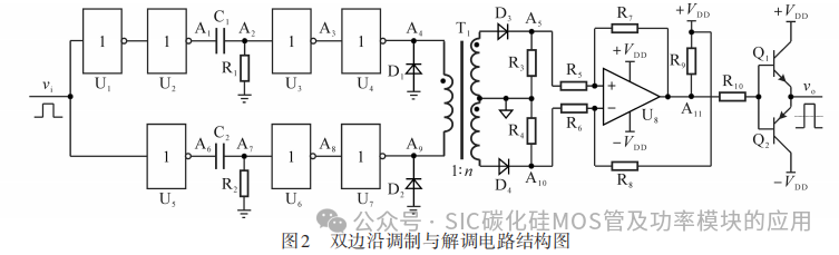 一种宽频隔离SiC功率器件驱动电路