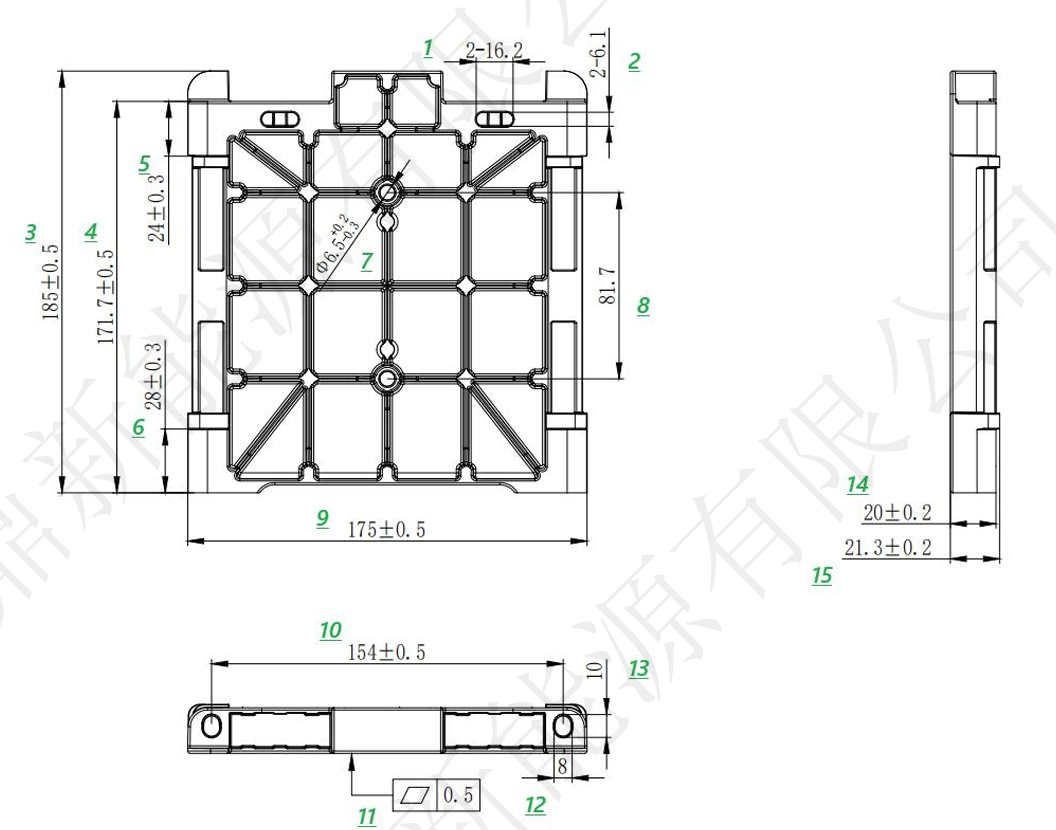 动力电池模组系统安全设计(十三)280Ah标准端板