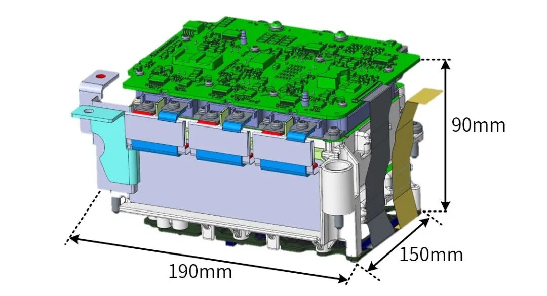 汇川联合动力:Si IGBT和SiC MOSFET混合模块电机控制器——PD4H混碳电控