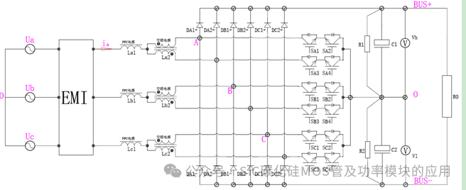 新能源充电桩充电模块常见的拓扑结构和原理图,SiC MOSFET器件在充电模块中的应用及优势