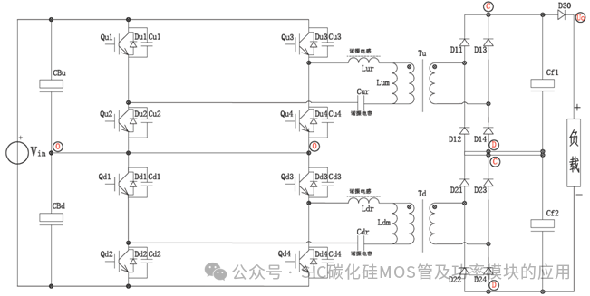 新能源充电桩充电模块常见的拓扑结构和原理图,SiC MOSFET器件在充电模块中的应用及优势