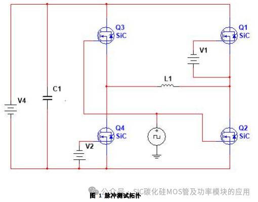 1200V 800A 车规级HPD封装三相全桥碳化硅模块双脉冲测试