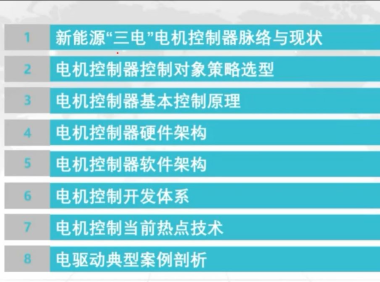 资料下载|新能源汽车电机控制器开发培训视频