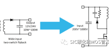 1700V碳化硅(SiC MOSFET）器件的应用案例